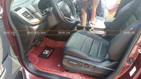 Thảm lót sàn ô tô 5D 6D Honda CRV giá gốc tận xưởng, bảo hành trọn đời